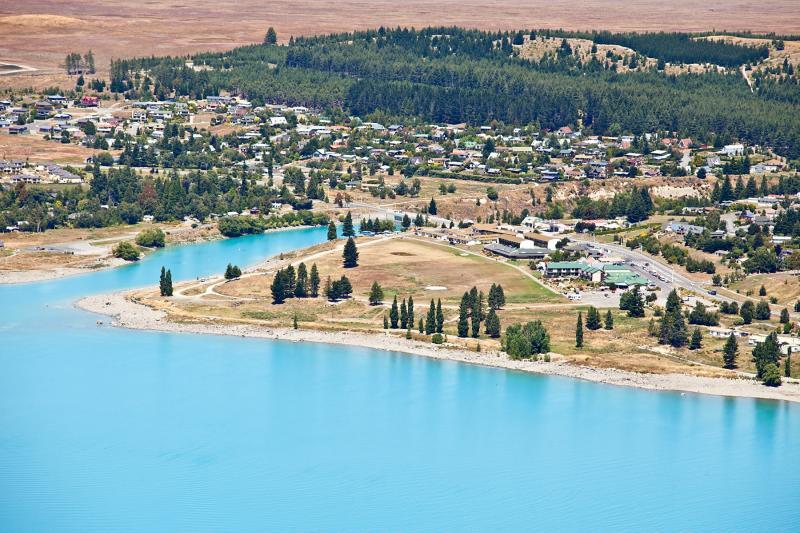 The Godley Hotel Lake Tekapo Exteriör bild